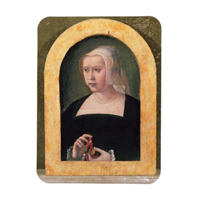 Imán Retrato de una dama (panel) (Vertical)
