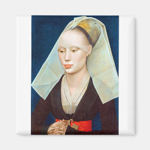 Imán Retrato de una dama rogier van der Weyden