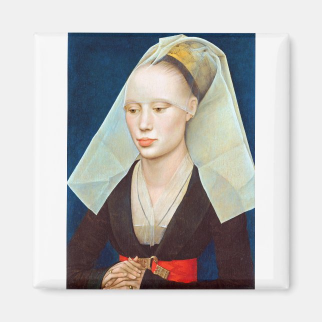 Imán Retrato de una dama rogier van der Weyden (Frente)