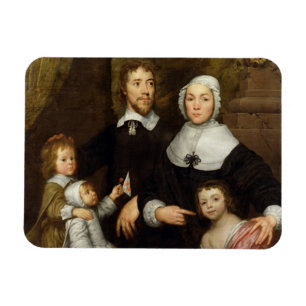 Imán Retrato de una familia, probablemente de que de