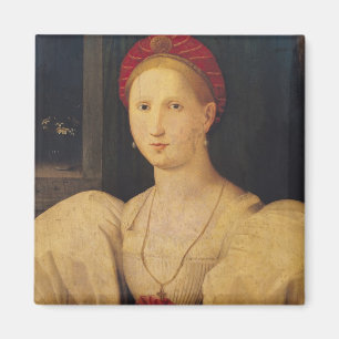 Imán Retrato de una mujer