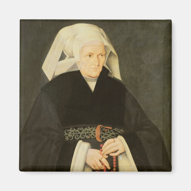 Imán Retrato de una mujer, c.1550 (Frente)