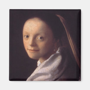 Imán Retrato de una mujer joven