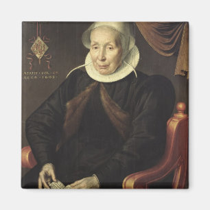 Imán Retrato de una mujer mayor, 1603