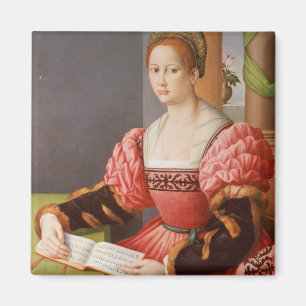 Imán Retrato de una señora