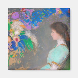 Imán Retrato de Violette Heymann, Redon