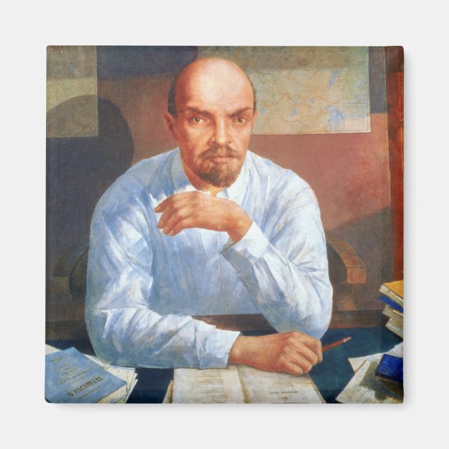 Imán Retrato de Vladimir Ilyich Lenin, 1934 (Frente)