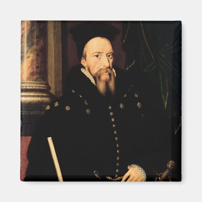 Imán Retrato de William Cecil (Frente)