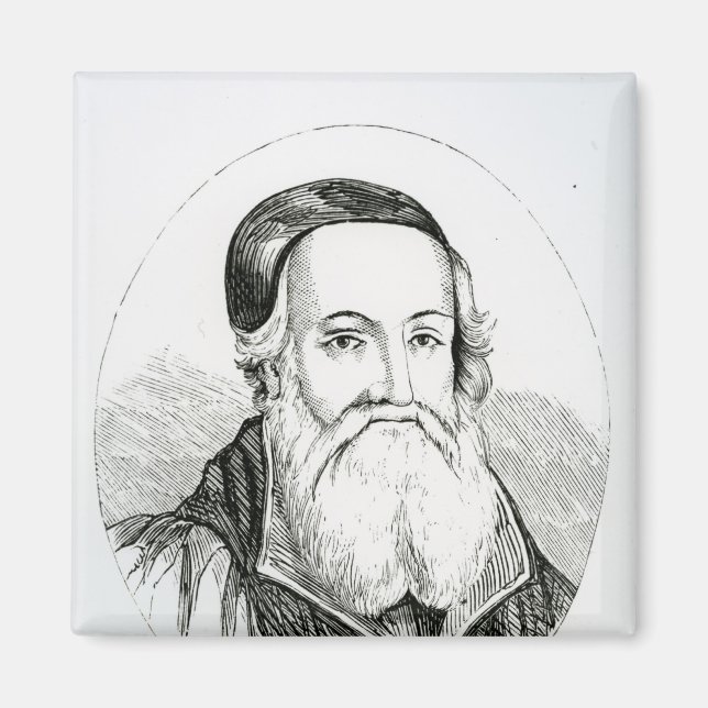 Imán Retrato de William Grindal (Frente)