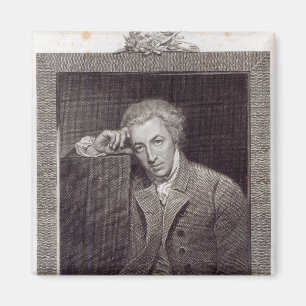 Imán Retrato de William Hayley