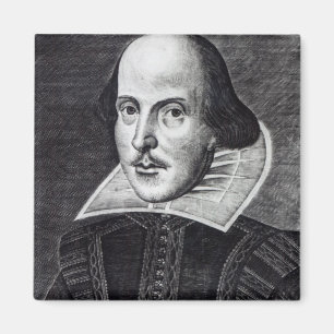 Imán Retrato de William Shakespeare