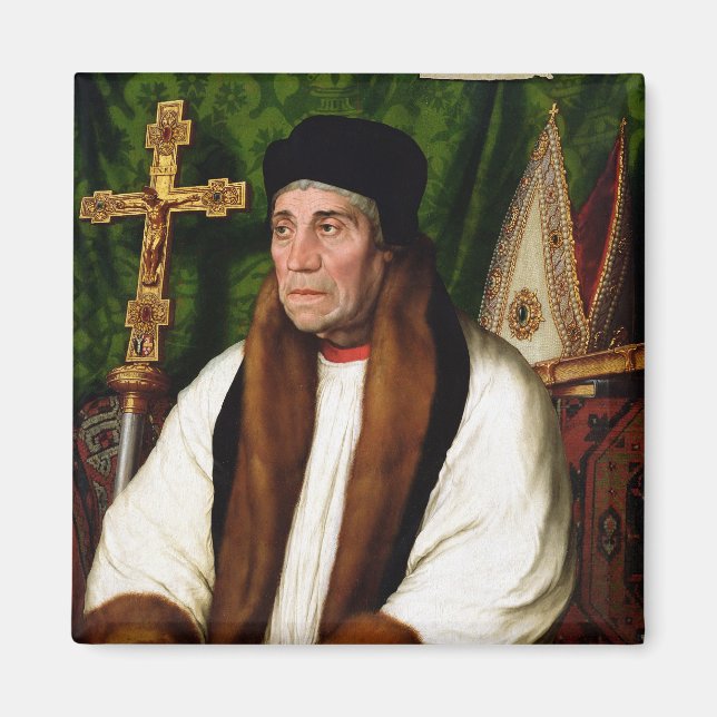 Imán Retrato de William Warham (Frente)