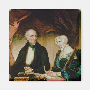 Imán Retrato de William y Mary Wordsworth, 1839