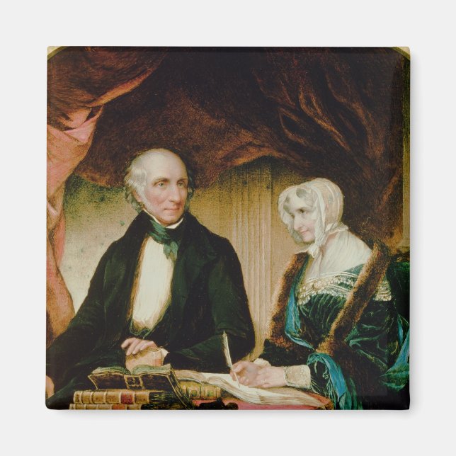 Imán Retrato de William y Mary Wordsworth, 1839 (Frente)