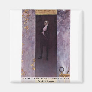 Imán Retrato Del Actor Josef Lewinsky Como Carlos