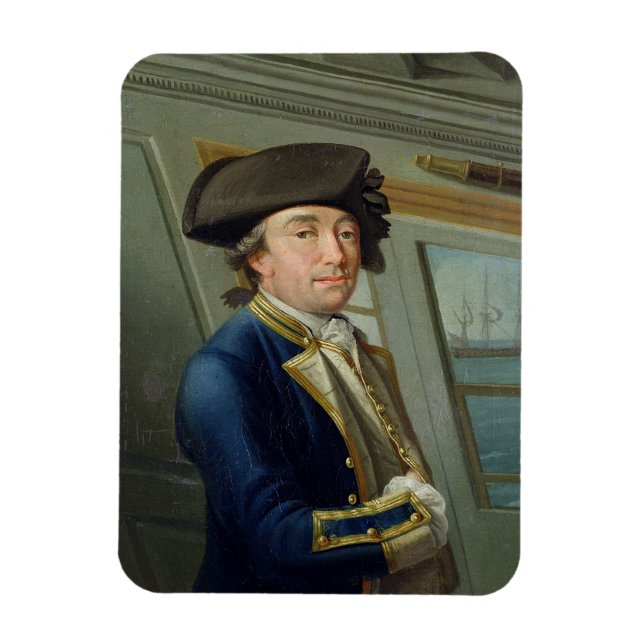 Imán Retrato del capitán William Locker (1731-1800) 176 (Vertical)
