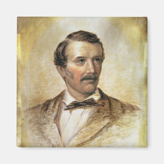 Imán Retrato del Dr. David Livingstone (Frente)