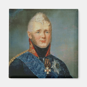 Imán Retrato del emperador Alejandro I