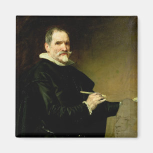 Imán Retrato del escultor, Juan Martínez