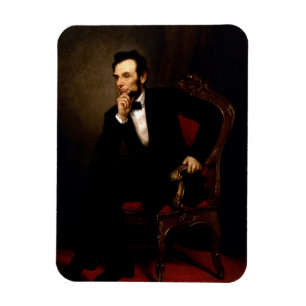 Imán Retrato del funcionario de Abraham Lincoln