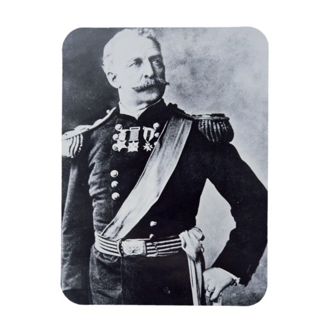 Imán Retrato del General de Brigada Nelson A. Miles (18 (Vertical)