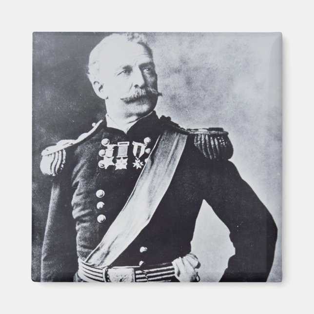 Imán Retrato del General de Brigada Nelson A. Miles (18 (Frente)