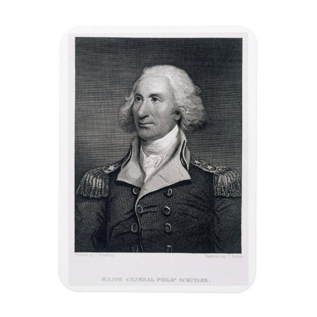 Imán Retrato del General de División Philip Schuyler, s (Vertical)
