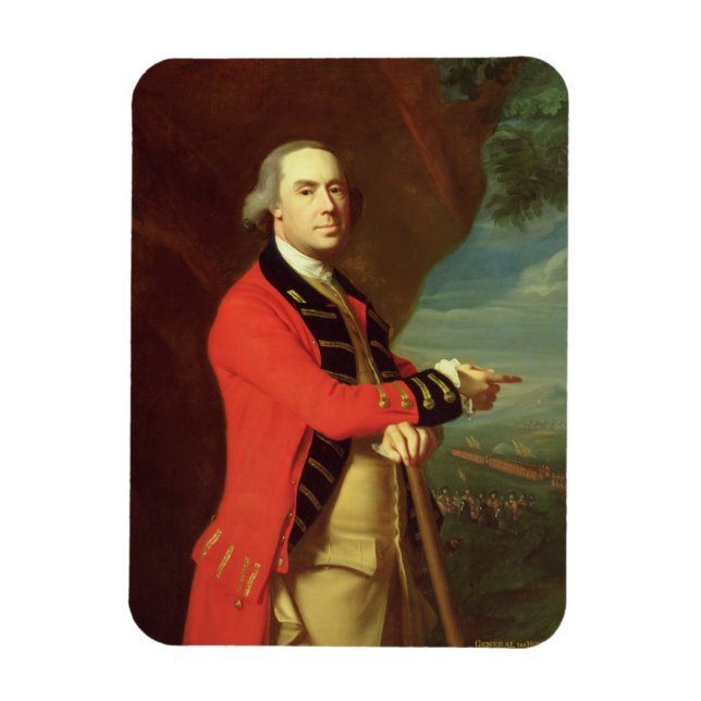 Imán Retrato del General Thomas Gage, c.1768 (aceite so (Vertical)