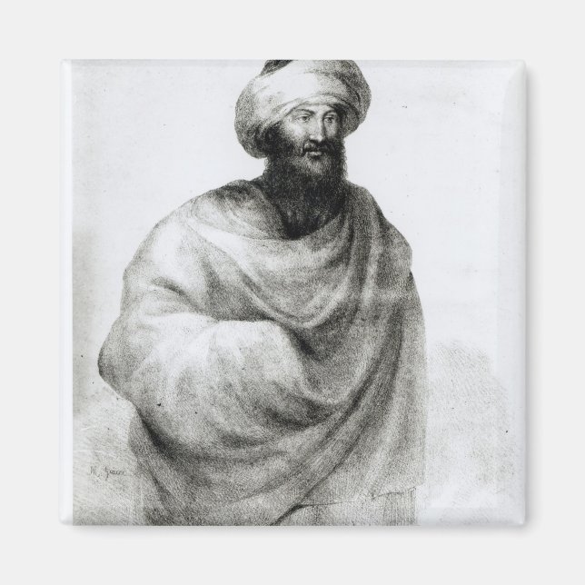 Imán Retrato del jeque Ibrahim o Johann Ludwig (Frente)
