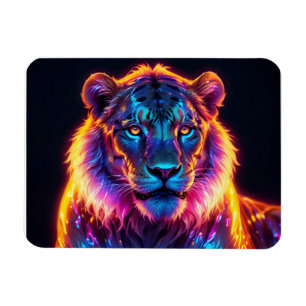 Imán Retrato del león