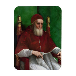 Imán Retrato del Papa Julius II (de Rafael)