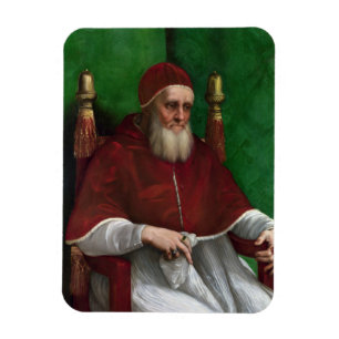 Imán Retrato del Papa Julius II (de Rafael)