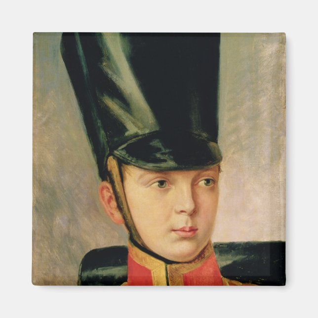 Imán Retrato del príncipe heredero Alejandro (Frente)