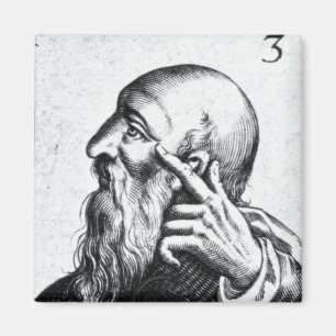 Imán Retrato del retrato de Horacio de Scipio