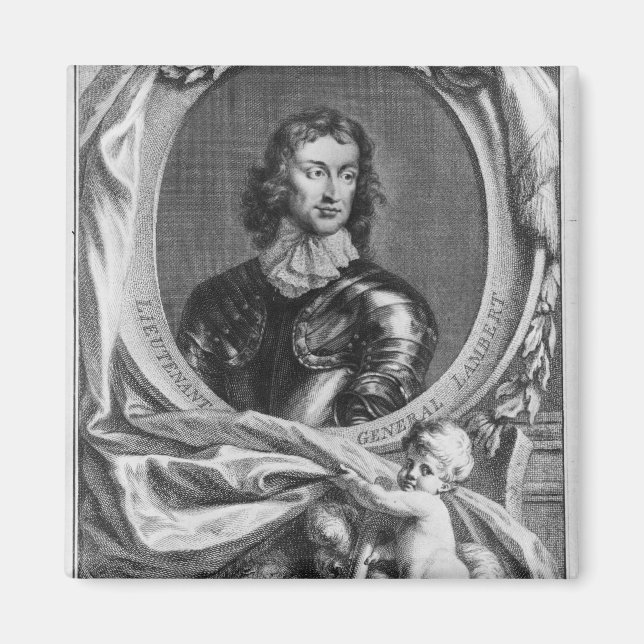 Imán Retrato del Teniente General John (Frente)