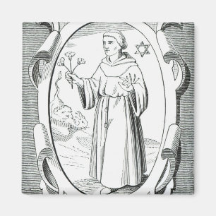 Imán Retrato del tocino de Rogelio