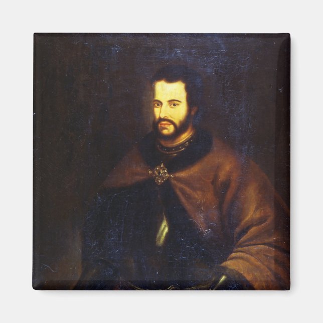 Imán Retrato del zar Iván el V Alexeyevich (Frente)