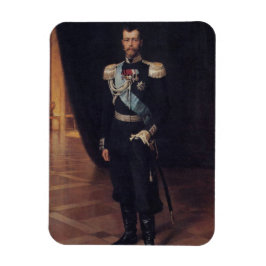 Imán Retrato del Zar Nicolás II (por Albert Edelfelt)