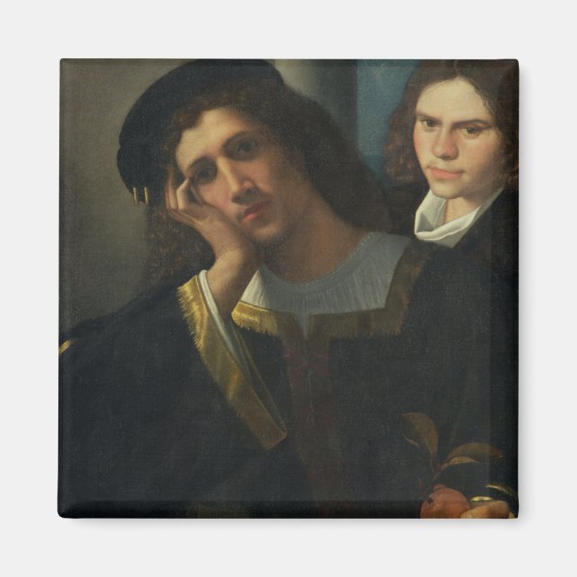 Imán Retrato doble, c.1502 (Frente)
