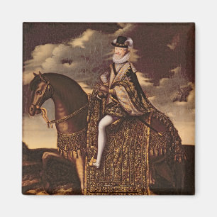 Imán Retrato ecuestre de Enrique IV