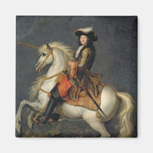 Imán Retrato ecuestre de Louis XIV