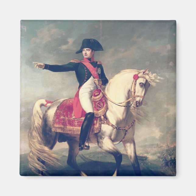 Imán Retrato ecuestre de Napoleón I 1810 (Frente)