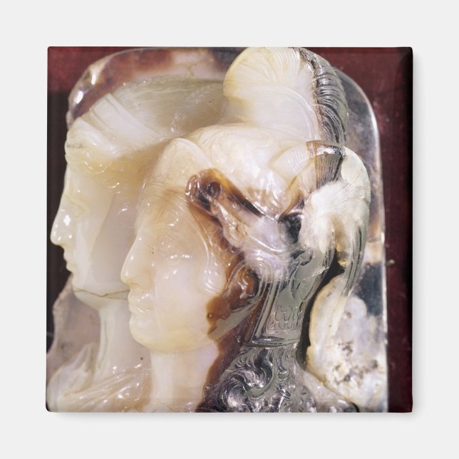 Imán Retrato en Cameo de Alexander (Frente)