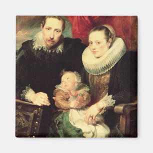 Imán Retrato familiar, c.1618-21