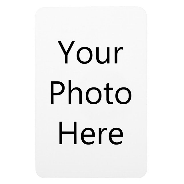 Imán Retrato fotográfico de 4"x6" (Vertical)