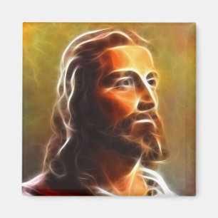 Imán Retrato hermoso de Jesús