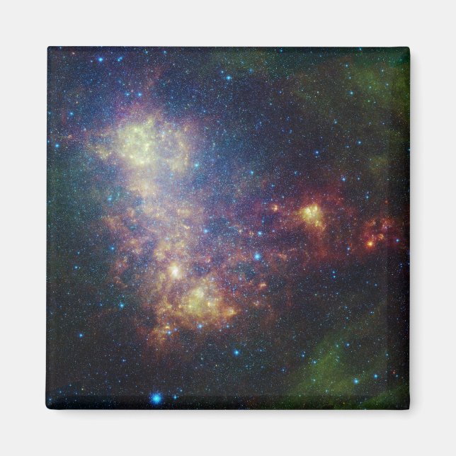 Imán Retrato infrarrojo que revela las estrellas y el p (Frente)