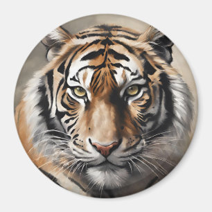 Imán Retrato majestuoso del tigre