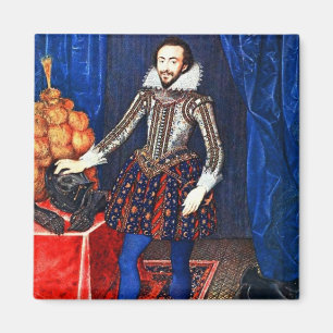 Imán Retrato medieval