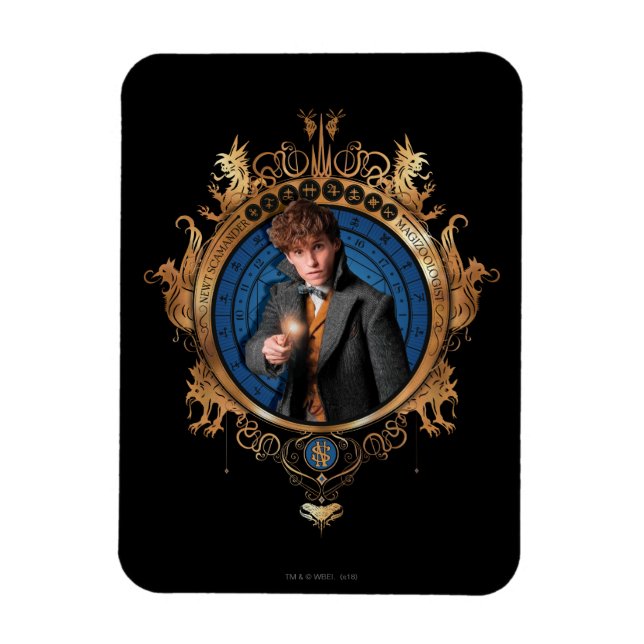 Imán Retrato NEWT SCAMANDER™ (Vertical)